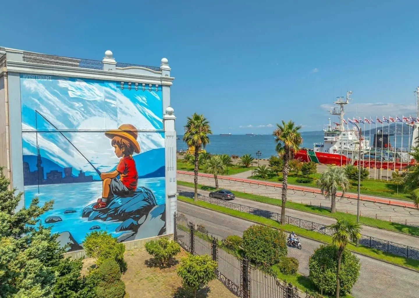 Pleasant Sea View Aparthotel In Orbi City Батуми